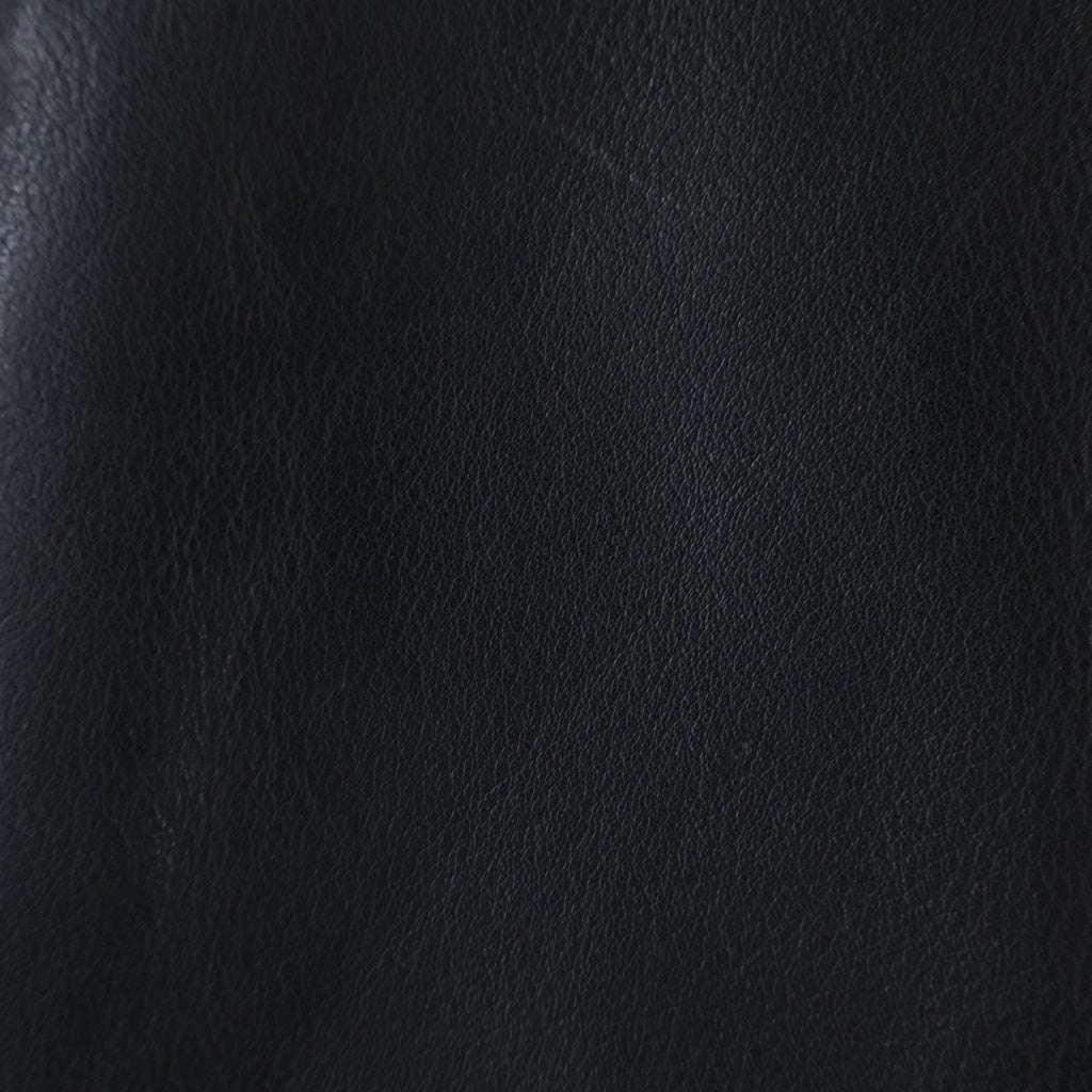 CHROME HEARTS(クロムハーツ) OLD 8B L LNG BCK フィリグリー装飾 8クロスボール クロスボールボタンレザーベスト ブラック