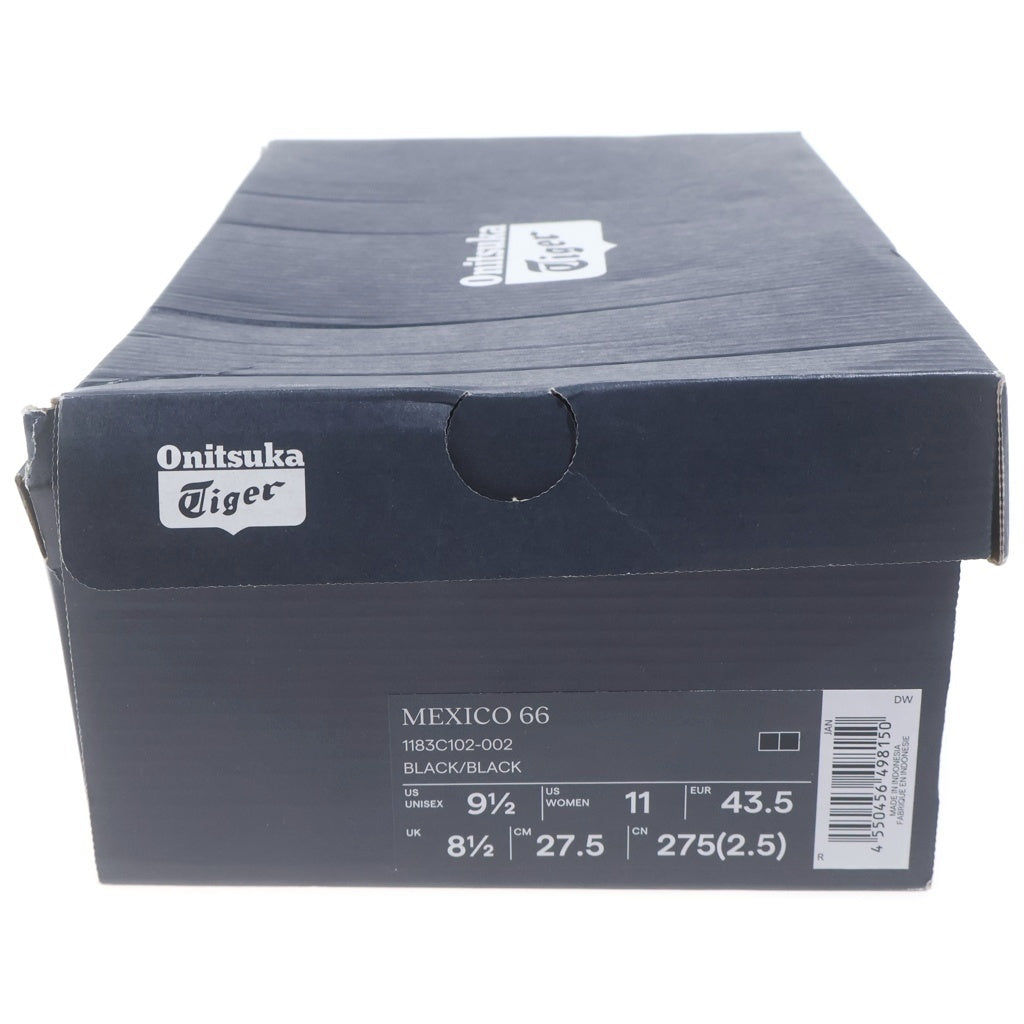 Onitsuka Tiger(オニツカタイガー) MEXICO 66 メキシコ66 ローカットスニーカー ブラック 1183C102 002