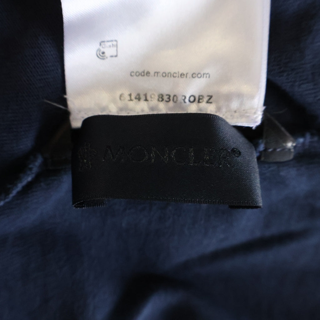 MONCLER(モンクレール) 26SS SS T-SHIRT フロントロゴ クルーネック 半袖Tシャツ ネイビー L10918C00044 89AUG