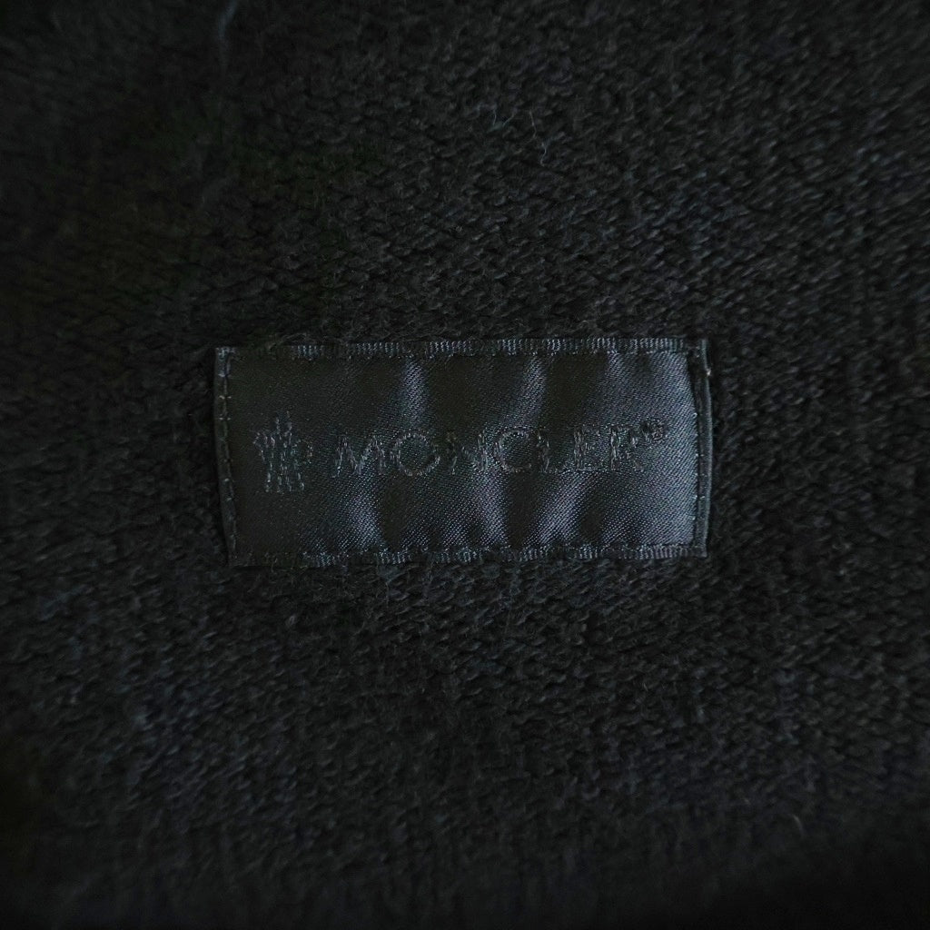 MONCLER(モンクレール) 26AW PANTALONE LUNGO ロゴパッチ スウェット パンツ ブラック L20918H00012 899V4