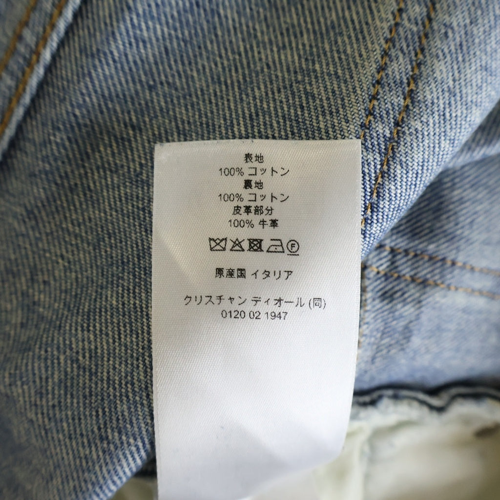 DIOR(ディオール) JEANS RE 22 PATCH IT パッチワーク調 レギュラーフィット デニムパンツ インディゴ 693D004A3077