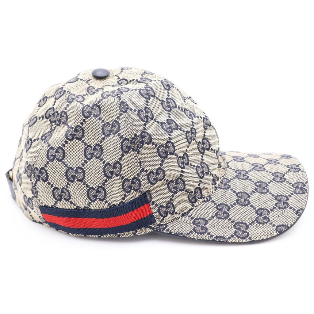 GUCCI(グッチ) GGキャンバス ベースボール キャップ ベージュ 200035 KQWGG