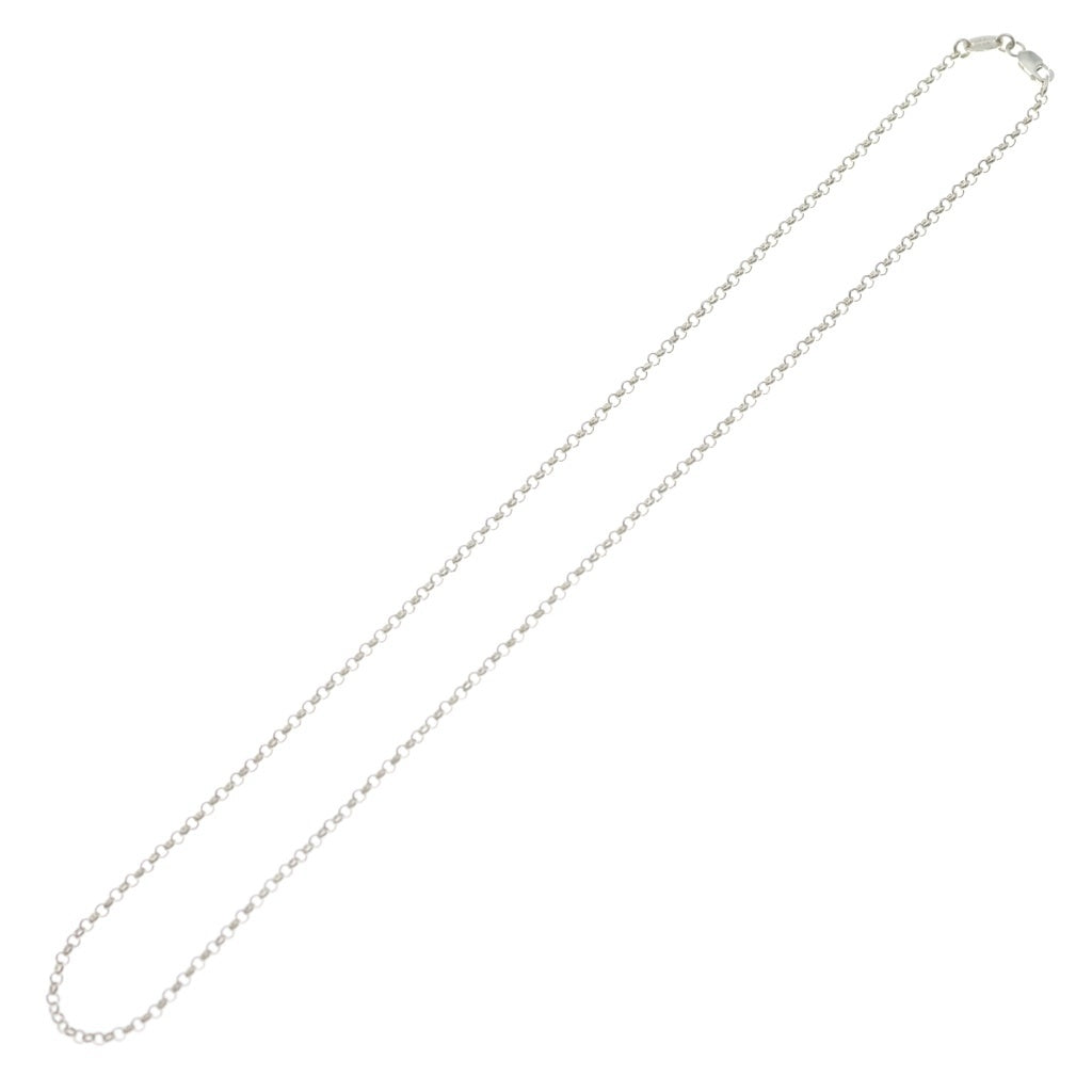 CHROME HEARTS(クロムハーツ) NECKCHAIN R18 ロールチェーンネックレス 18inch シルバー BCA083