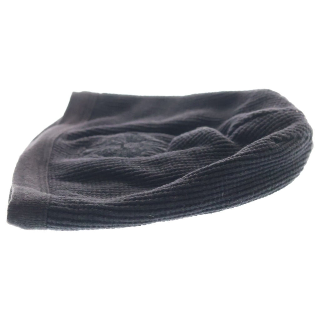 CHROME HEARTS(クロムハーツ) OLD THERMAL BEANIE オールド クロス刺繍 サーマル ビーニー ニット帽 ブラック