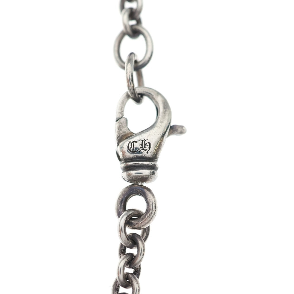 CHROME HEARTS(クロムハーツ) CHN TNY CH CRS タイニーCHクロスチェーン シルバーブレスレット