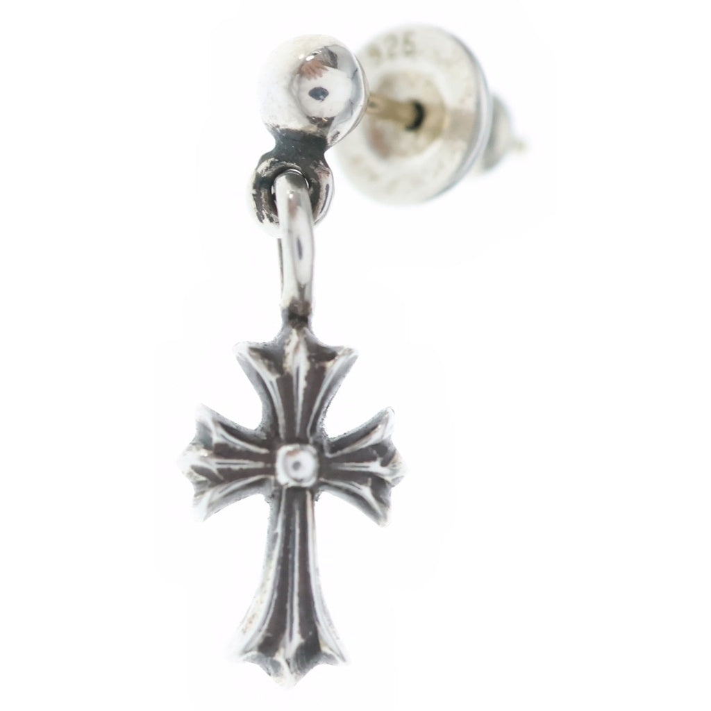 CHROME HEARTS(クロムハーツ) DRP STCK CH CRS スタックCHクロスドロップ シルバーピアス