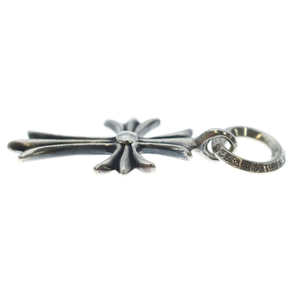 CHROME HEARTS(クロムハーツ) TINY CH CROSS タイニーCHクロス チャーム ネックレストップ シルバー BCA382