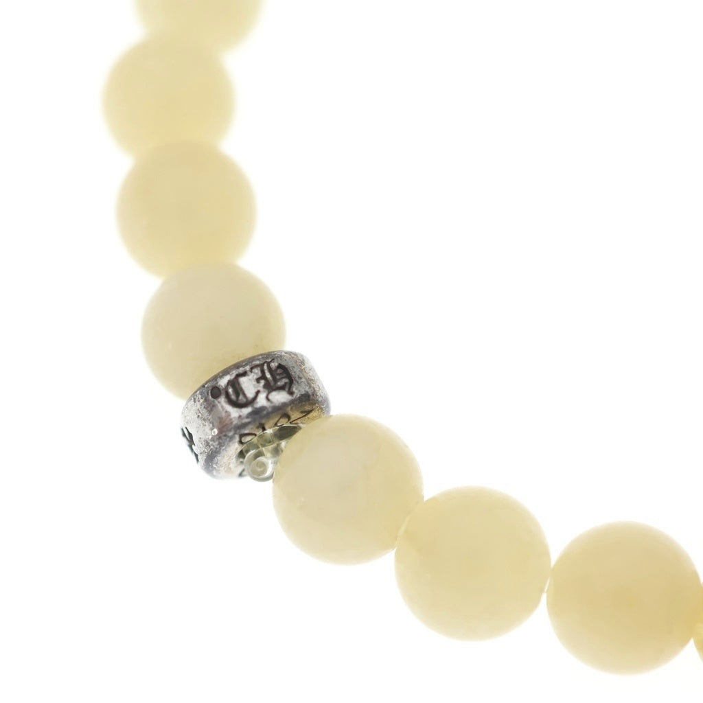 CHROME HEARTS(クロムハーツ) 6mm BEAD 6mm ビーズブレス ブレスレット ホワイト