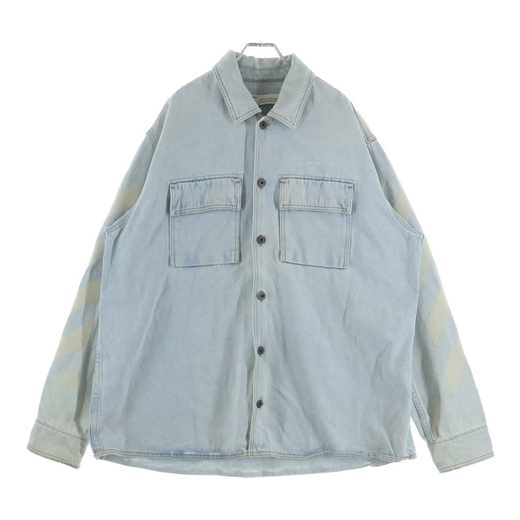 OFF-WHITE(オフホワイト) 20SS Oversized Denim Jacket オーバーサイズ デニムジャケット インディゴ OMYD017R20386018