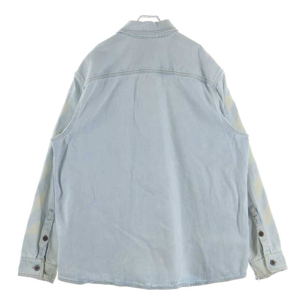 OFF-WHITE(オフホワイト) 20SS Oversized Denim Jacket オーバーサイズ デニムジャケット インディゴ OMYD017R20386018