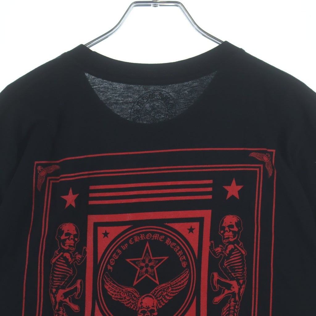CHROME HEARTS(クロムハーツ) FOTI MAHALIA フォティ マハリア S/S TEE 半袖 クルーネック Tシャツ ブラック