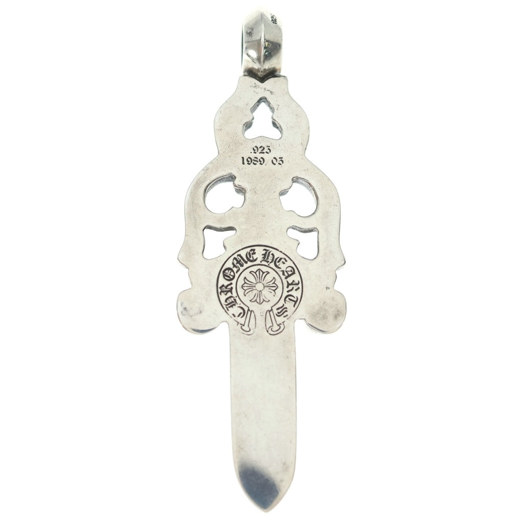 CHROME HEARTS(クロムハーツ) LARGE DAGGER ラージダガーペンダントトップ シルバー BCA282