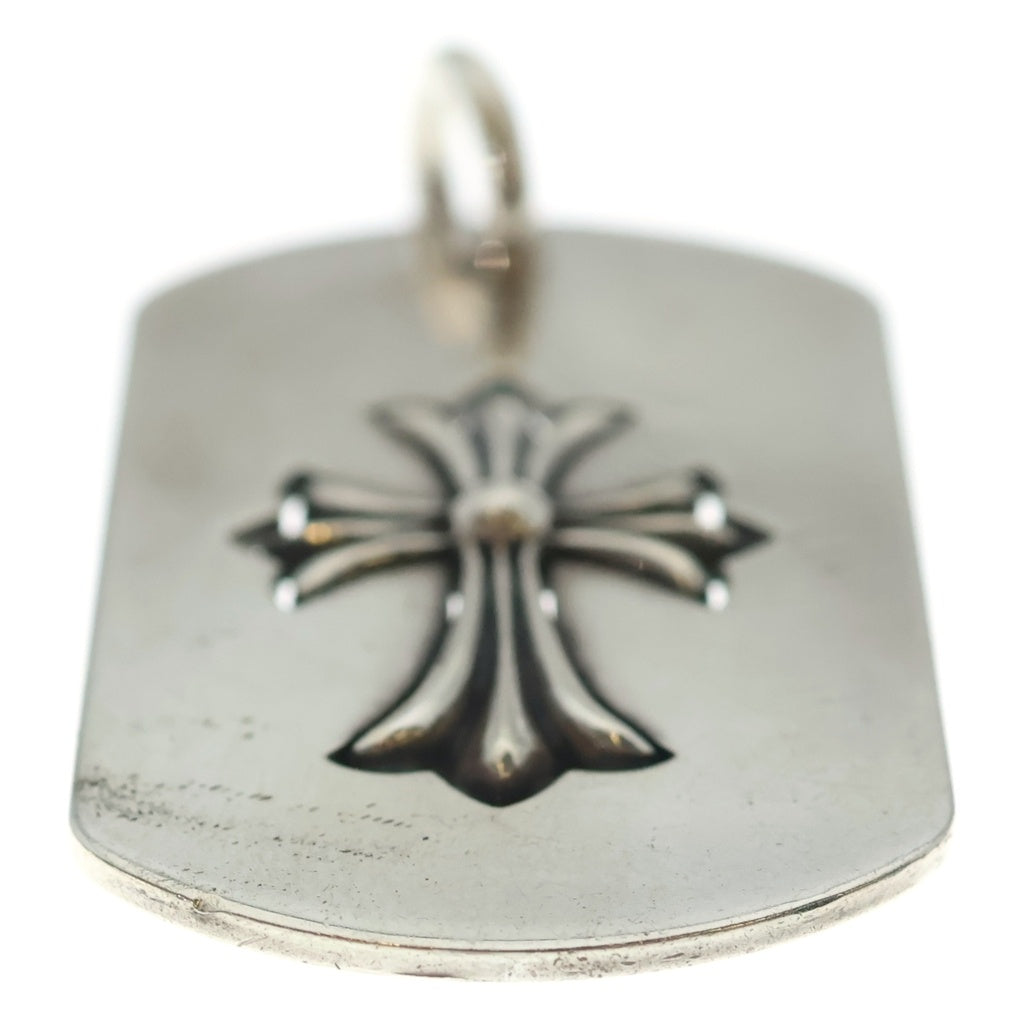CHROME HEARTS(クロムハーツ) D TAG LRG CO CRS カットアウトクロスドッグタグ ラージ ペンダントトップ シルバー BCA239