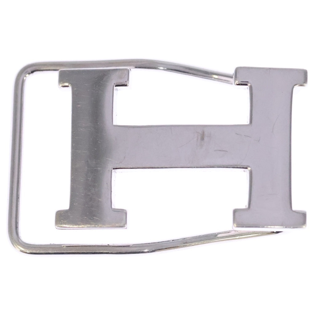 HERMES(エルメス) Hロゴ マネークリップ シルバー