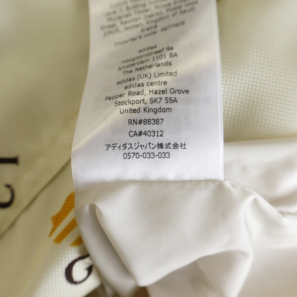 GUCCI(グッチ) 22SS ×ADIDAS トレフォイルプリント ハーフジップ アノラック イエロー 696651 Z8A2I