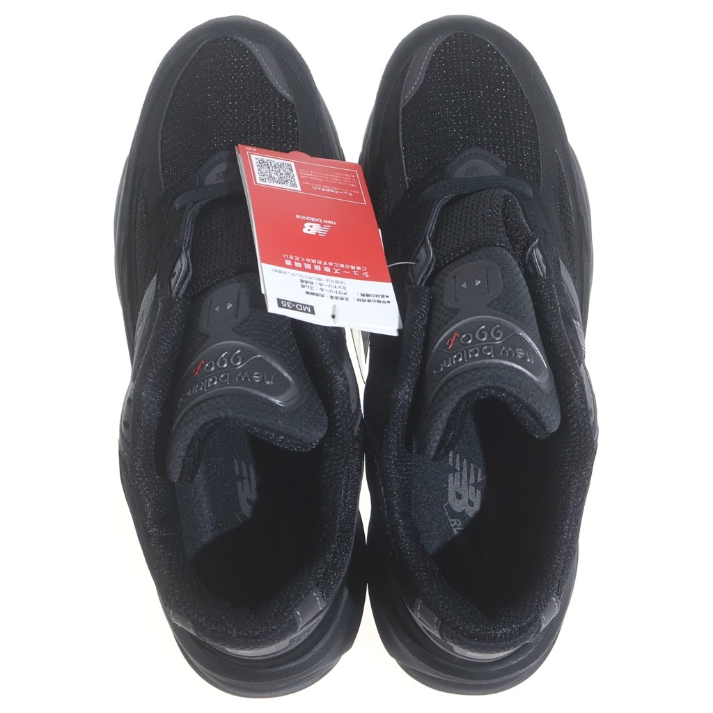 New Balance(ニューバランス) TRIPLE BLACK トリプルブラック ローカットスニーカー ブラック U990BB6