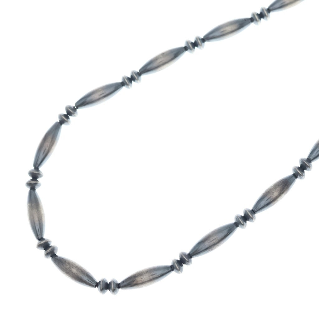 INDIAN JEWELRY(インディアンジュエリー) ナバホ族 パール ビーズ ネックレス シルバー