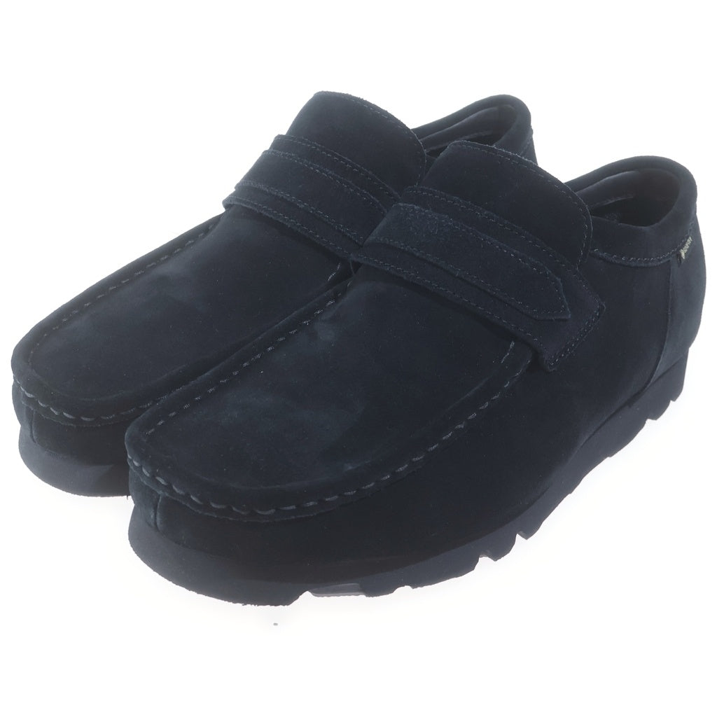 Clarks(クラークス) WallaLoafer GTX ワラローファー ゴアテックス スエード シューズ ブラック 62001408