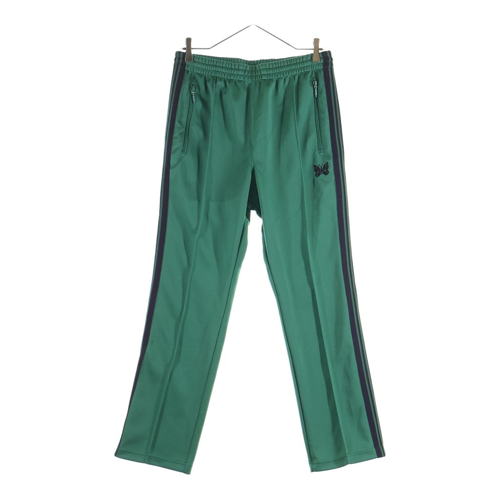 Needles(ニードルス) Narrow Track Pant ナロー トラックパンツ サイドライン刺繍ロゴ グリーン MR287