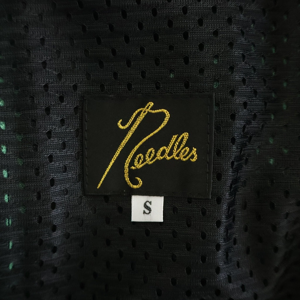 Needles(ニードルス) Narrow Track Pant ナロー トラックパンツ サイドライン刺繍ロゴ グリーン MR287