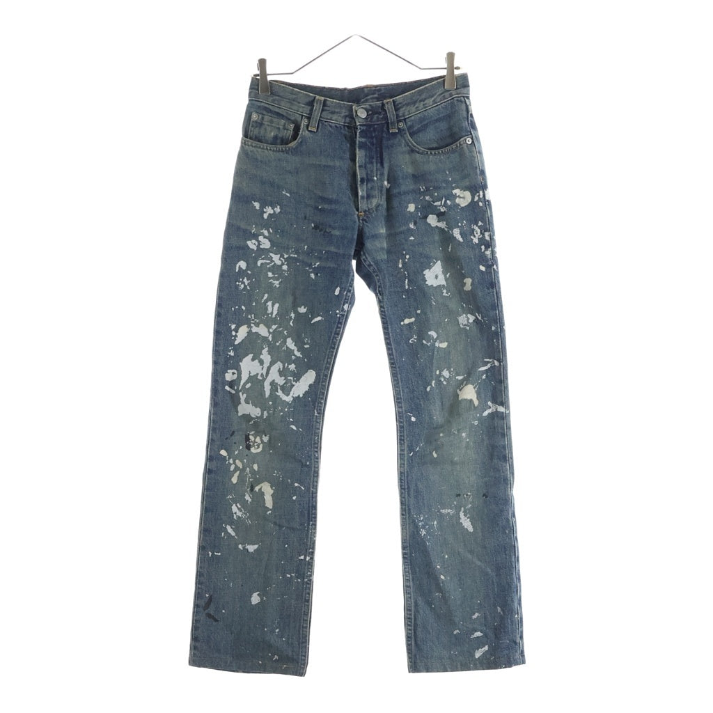 HELMUT LANG(ヘルムートラング) 1999 本人期 Painted Denim Pants ペイントデニムパンツ ストレートデニム インディゴ