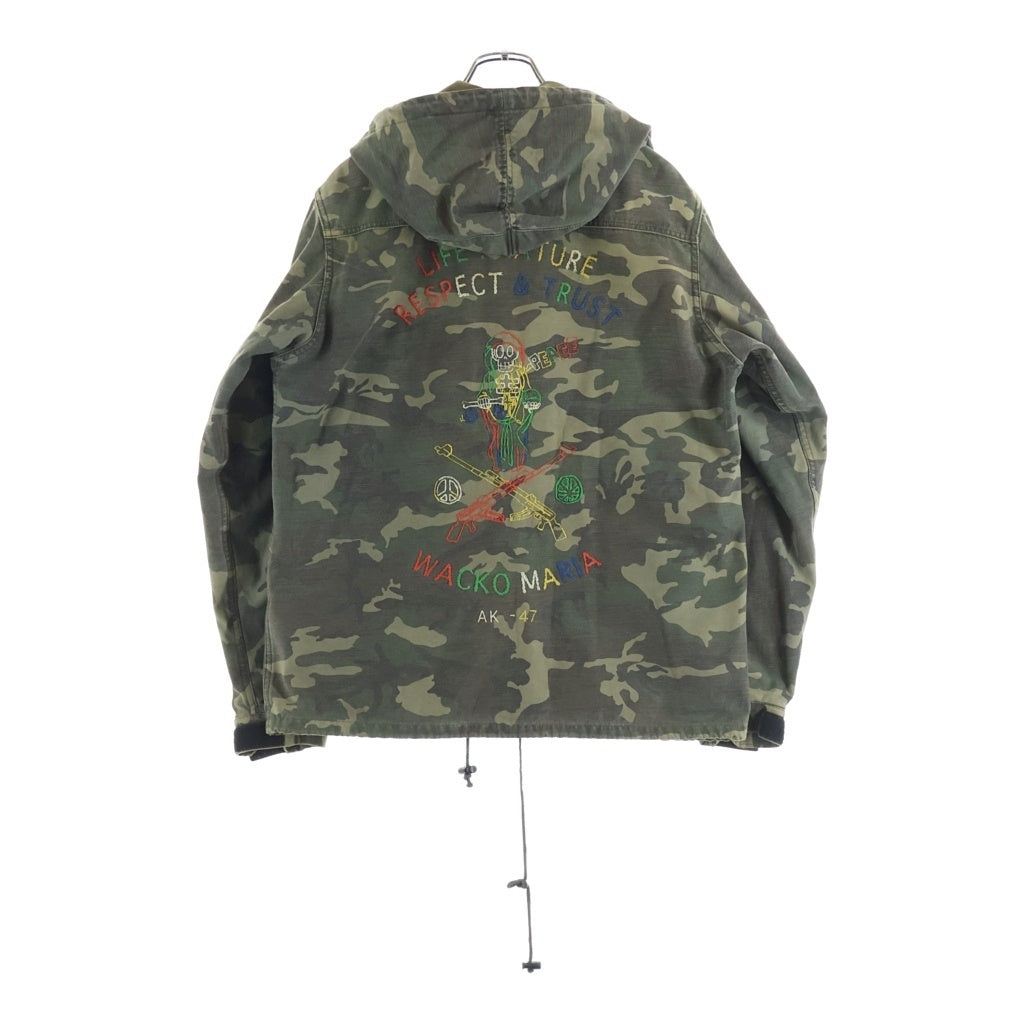 WACKO MARIA(ワコマリア) 最初期 AK-47 Military Hooded Jacket Camo ミリタリー フーデッド ジャケット カーキ