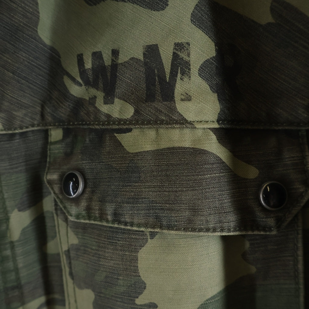WACKO MARIA(ワコマリア) 最初期 AK-47 Military Hooded Jacket Camo ミリタリー フーデッド ジャケット カーキ