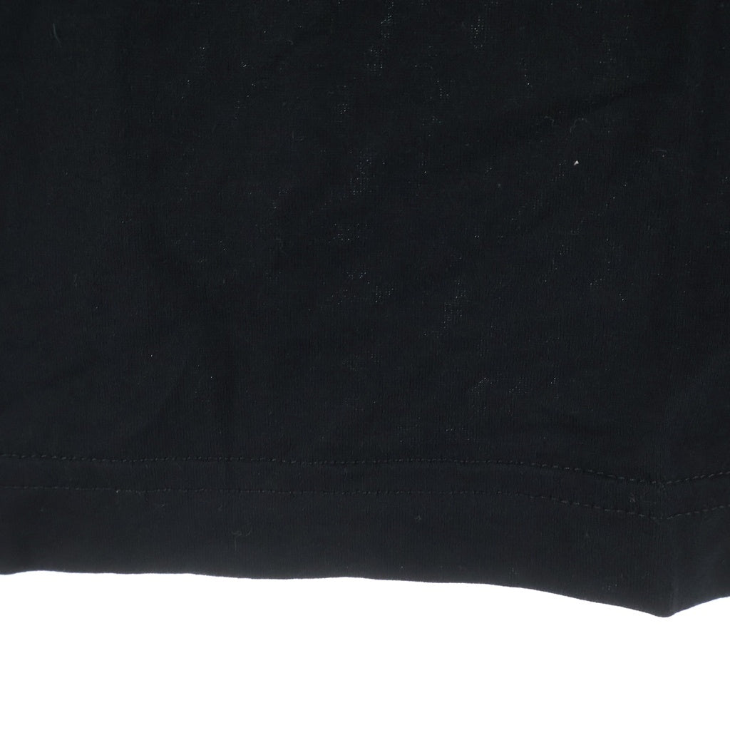 FENDI(フェンディ) ロゴパッチ 半袖 クルーネック Tシャツ ブラック FY0894 A9RL