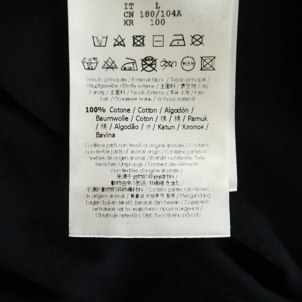 FENDI(フェンディ) ロゴパッチ 半袖 クルーネック Tシャツ ブラック FY0894 A9RL