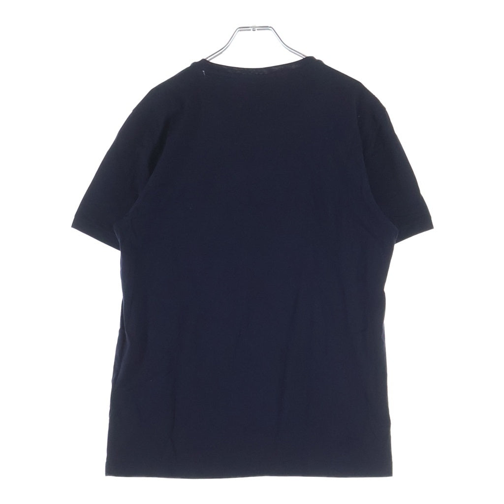 FENDI(フェンディ) モンスターアイ カラーストーン 半袖 クルーネック Tシャツ ネイビー FY0626 1Z2