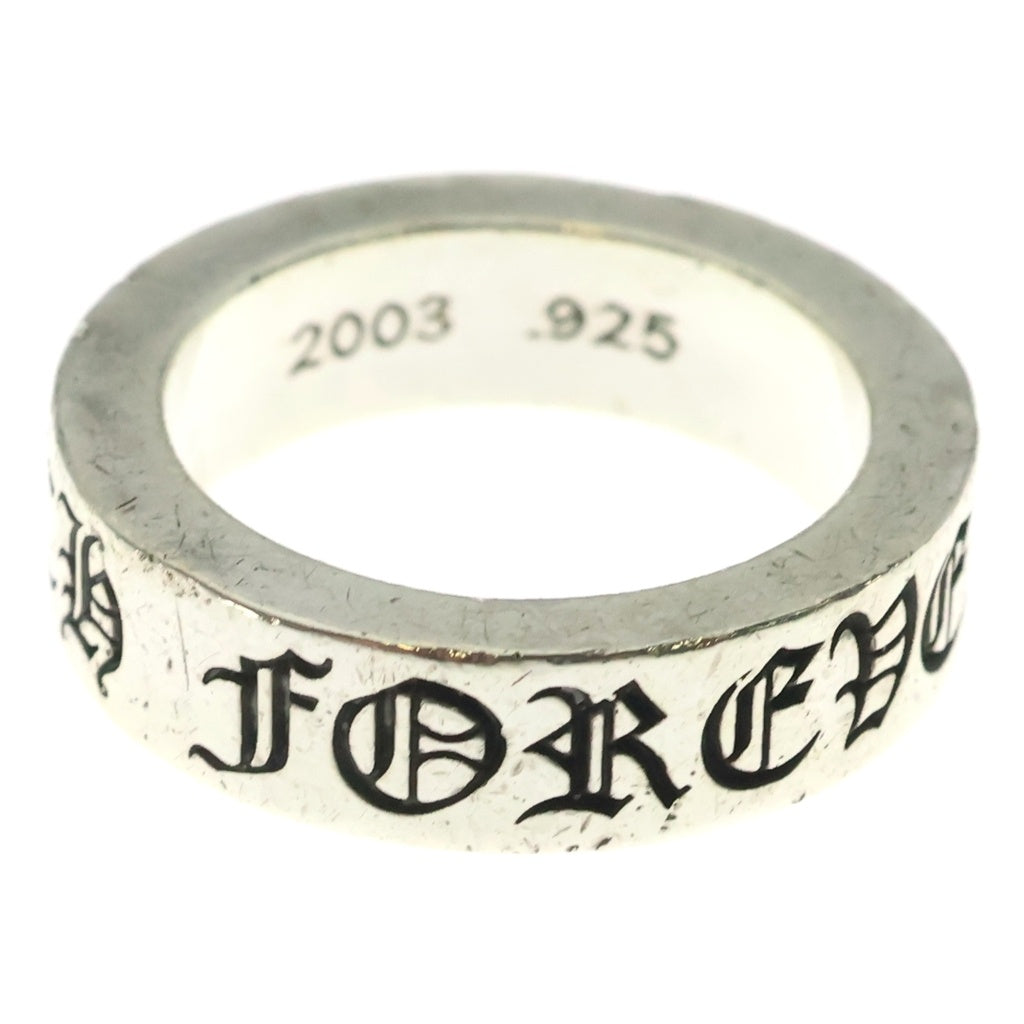 CHROME HEARTS(クロムハーツ) 6mm SPACER FOREVER 6mmスペーサーリング フォーエバーシルバーBCA337