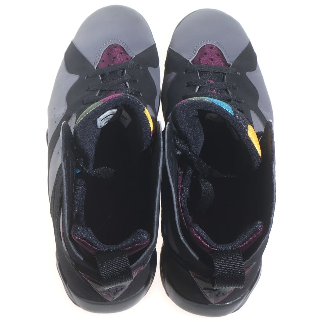 NIKE(ナイキ) Air JORDAN 7 RETRO Bordeaux ハイカットスニーカー グレー US8.5/26.5cm