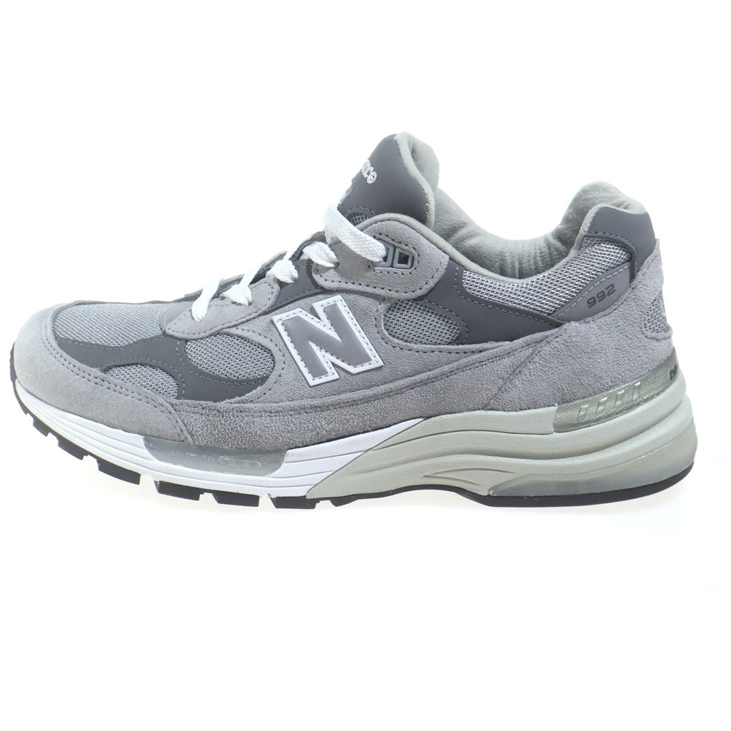 New Balance(ニューバランス) Made in USA 992 Core ローカットスニーカー グレー US9/27cm U992GY