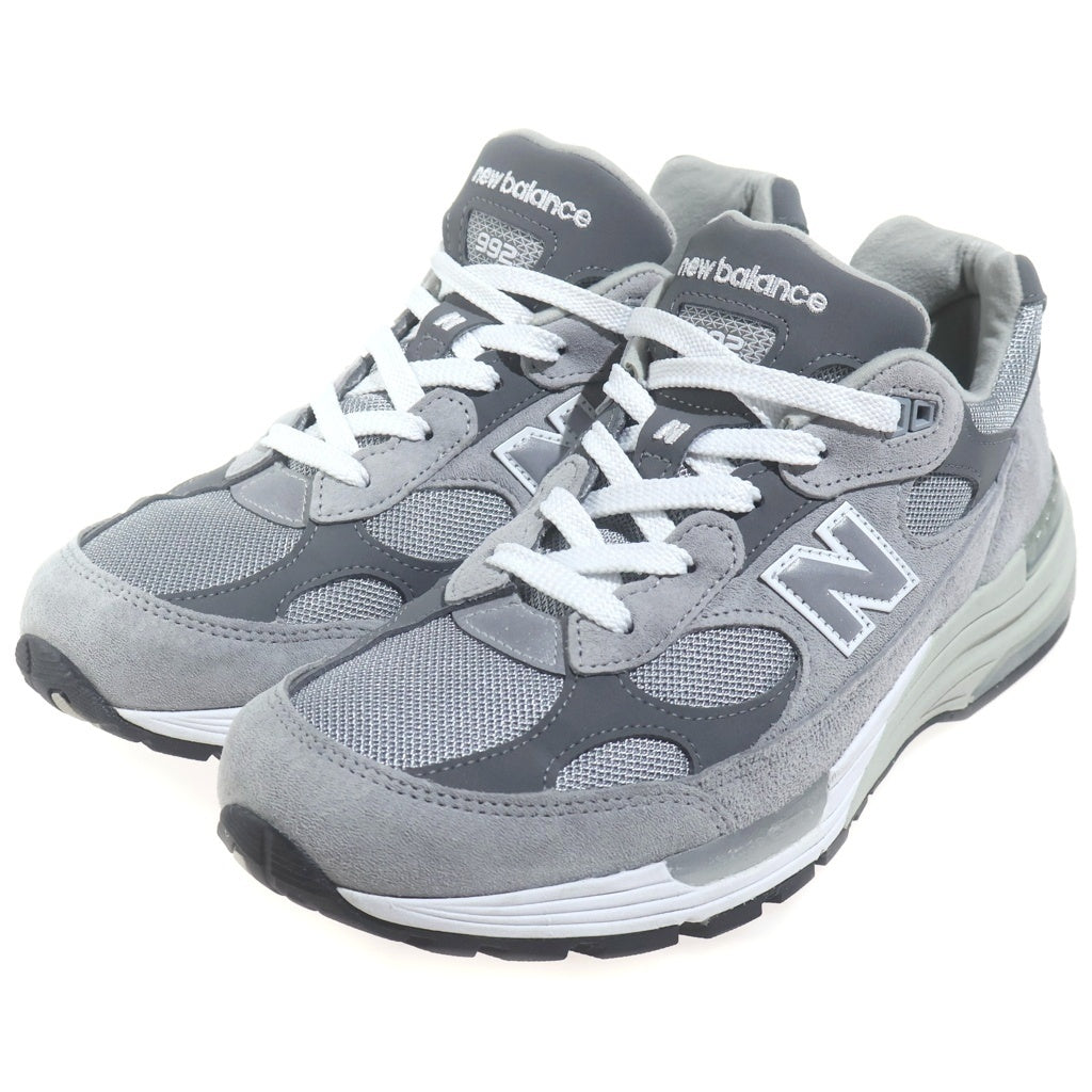 New Balance(ニューバランス) Made in USA 992 Core ローカットスニーカー グレー US9/27cm U992GY