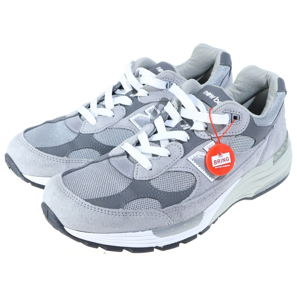 New Balance(ニューバランス) Made in USA 992 Core ローカットスニーカー グレー US9/27cm U992GY