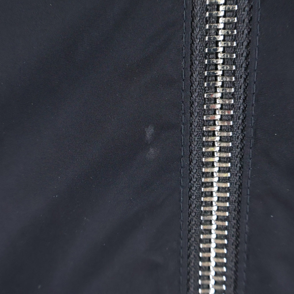 BURBERRY(バーバリー) HORSEFERRY PRINT PARKA ホースフェリー プリント ナイロン ジップアップパーカー ブラック 8013857