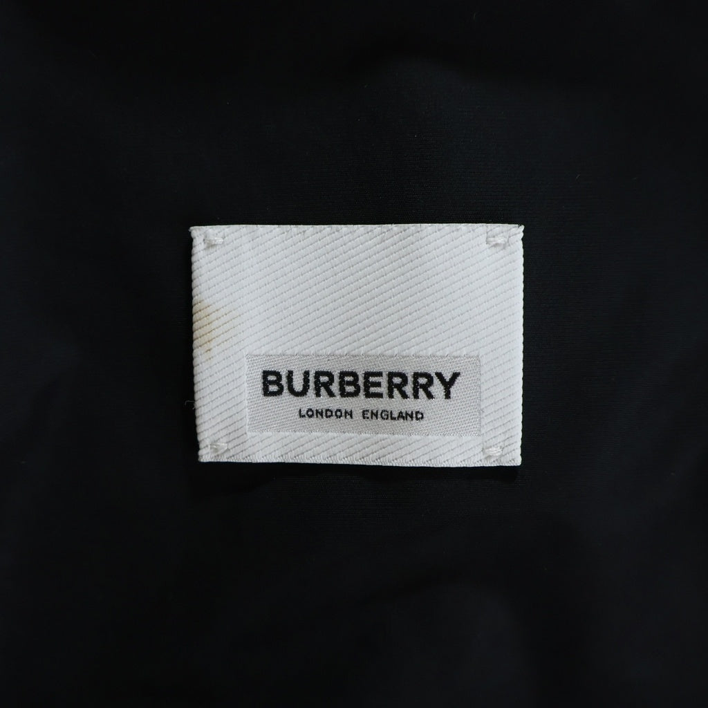 BURBERRY(バーバリー) HORSEFERRY PRINT PARKA ホースフェリー プリント ナイロン ジップアップパーカー ブラック 8013857