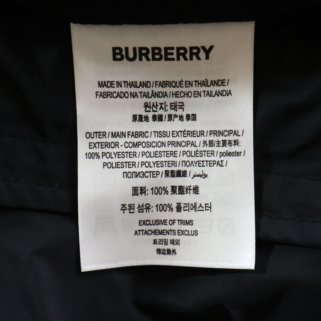 BURBERRY(バーバリー) HORSEFERRY PRINT PARKA ホースフェリー プリント ナイロン ジップアップパーカー ブラック 8013857
