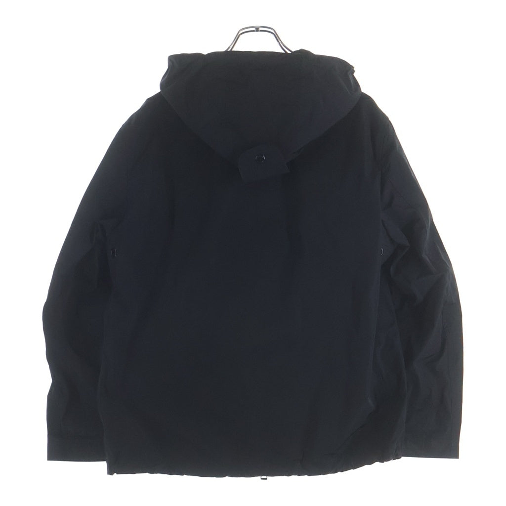 BURBERRY LONDON(バーバリーロンドン) EVERTON TBロゴ フロントジップ ナイロン マウンテンパーカー ジャケット ブラック 8021889