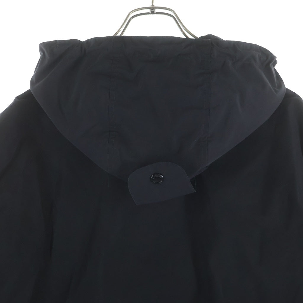 BURBERRY LONDON(バーバリーロンドン) EVERTON TBロゴ フロントジップ ナイロン マウンテンパーカー ジャケット ブラック 8021889