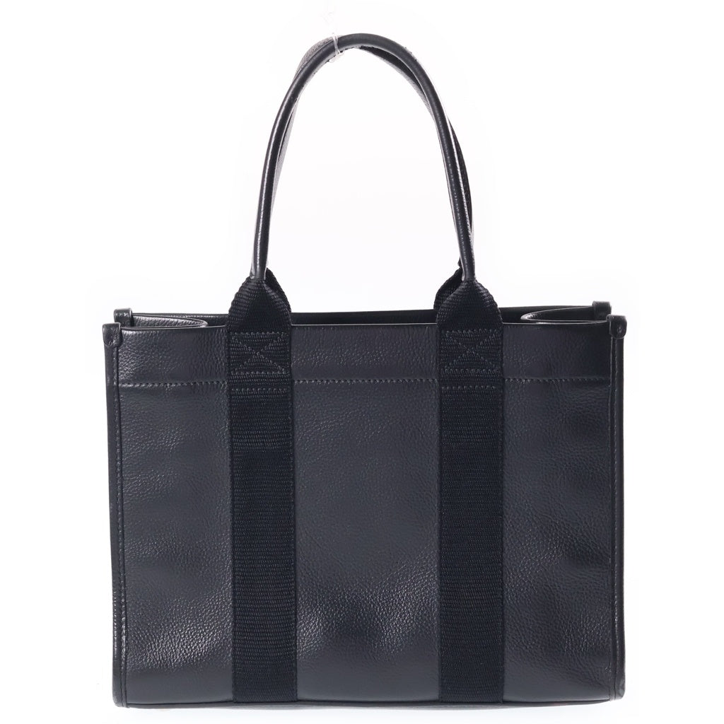 BALENCIAGA(バレンシアガ) ハードウェア ロゴプリント トートバッグ ブラック 671402 レディース