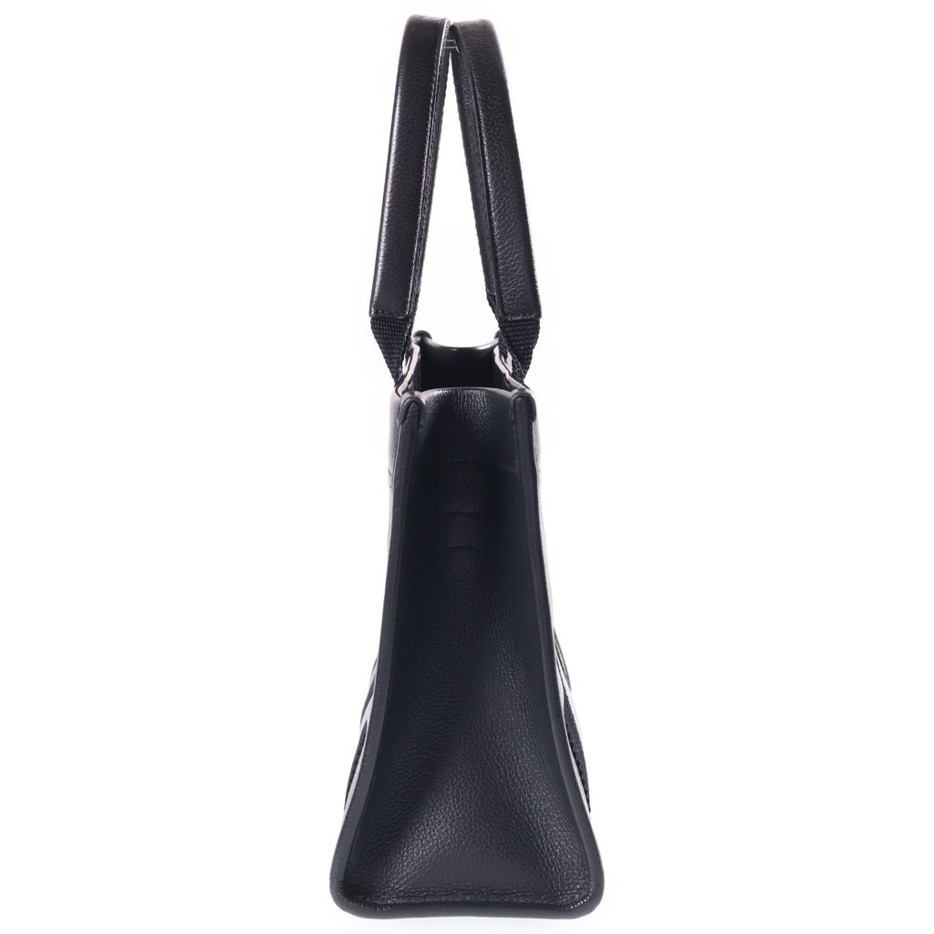 BALENCIAGA(バレンシアガ) ハードウェア ロゴプリント トートバッグ ブラック 671402 レディース