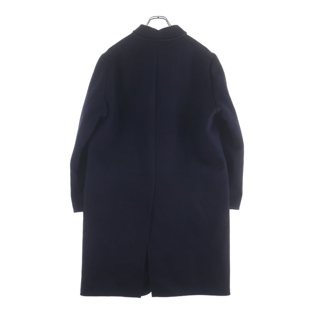 OVERCOAT(オーバーコート) ウール ダブルフェイス チェスターコート ネイビー
