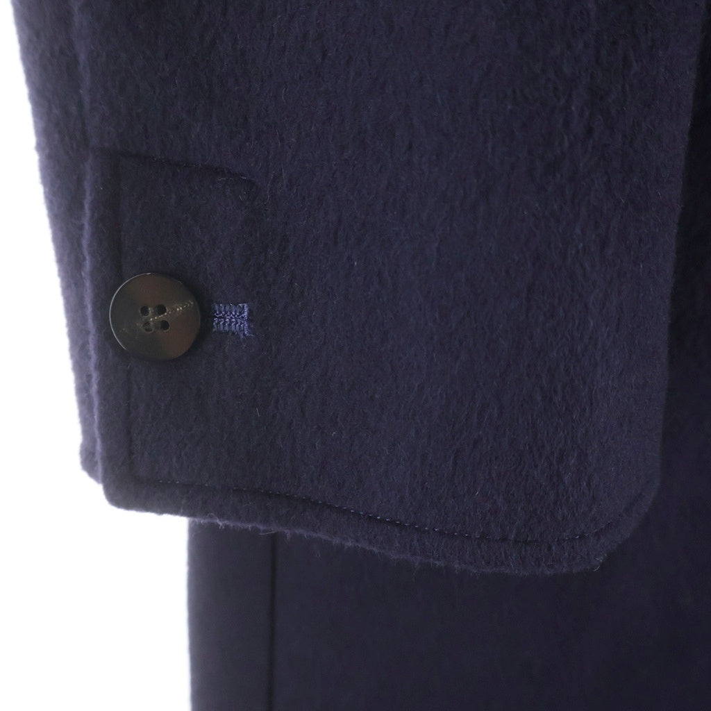 OVERCOAT(オーバーコート) ウール ダブルフェイス チェスターコート ネイビー