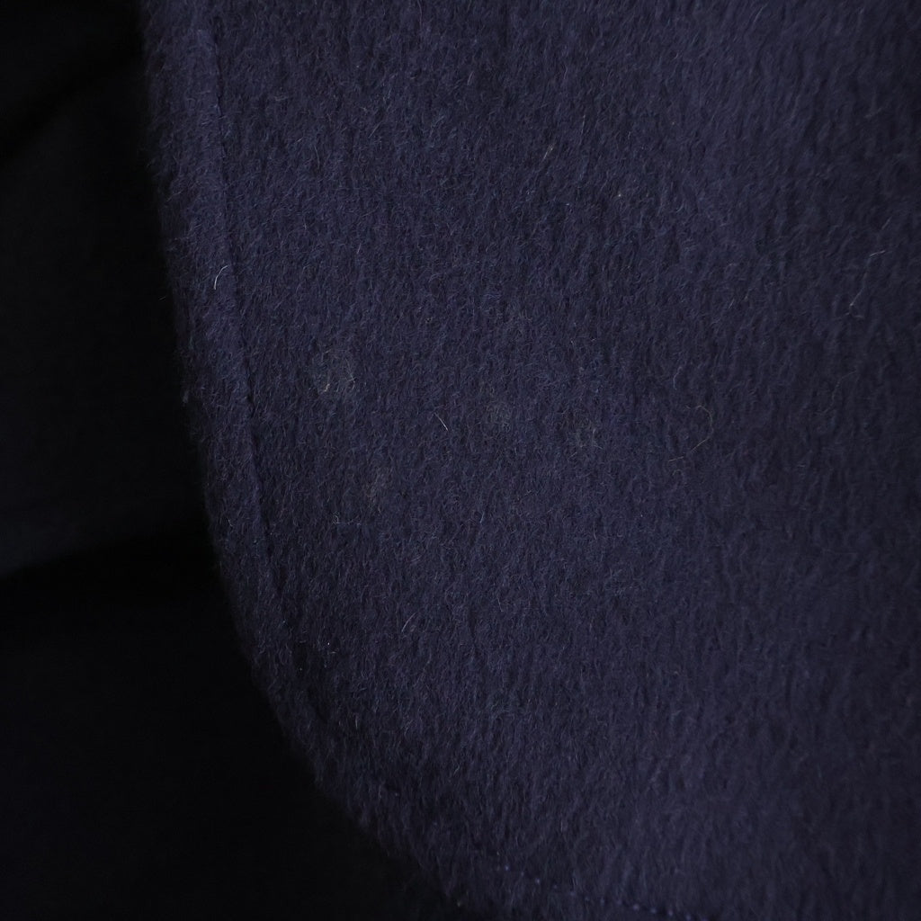 OVERCOAT(オーバーコート) ウール ダブルフェイス チェスターコート ネイビー