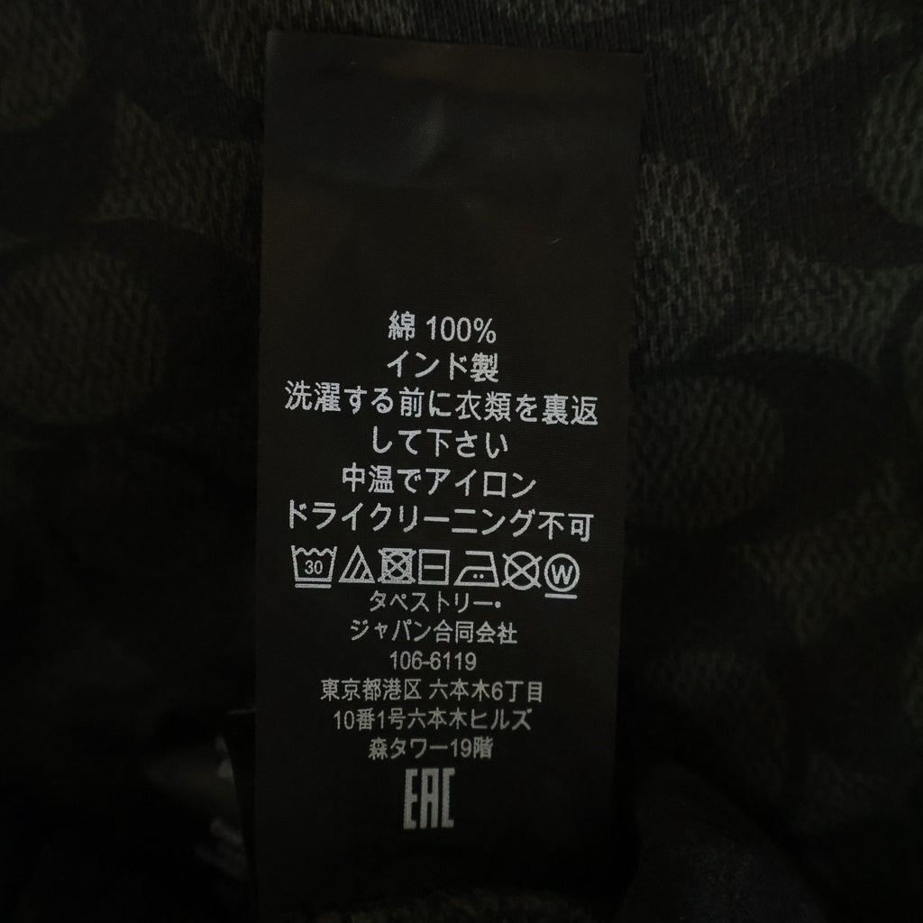 COACH(コーチ) 総柄ロゴ サイドブラック切替 ジョガーパンツ スウェット ブラック