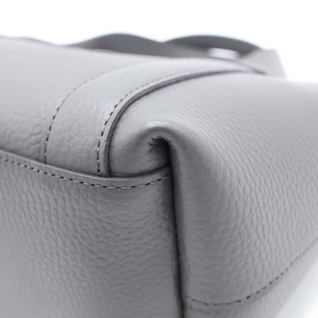 PELLE MORBIDA(ペッレ モルビダ) Tela Marina テーラ マリーナ ミニトートバッグ ハンドバッグ グレー TE007SL- レディース