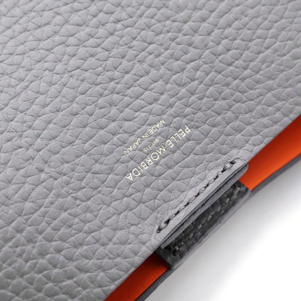 PELLE MORBIDA(ペッレ モルビダ) Tela Marina テーラ マリーナ ミニトートバッグ ハンドバッグ グレー TE007SL- レディース