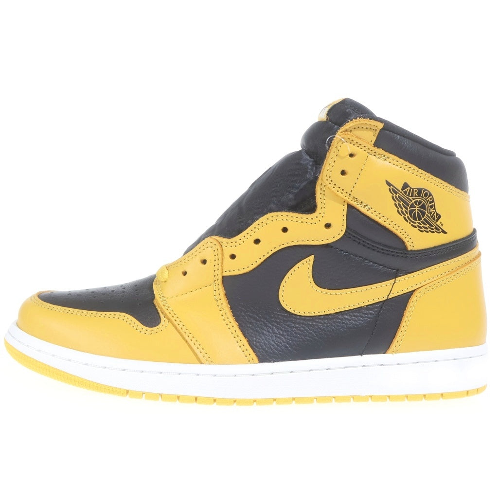 NIKE(ナイキ) AIR JORDAN1 RETRO HIGH OG POLLEN エアジョーダン1 パラン ハイカットスニーカー イエロー/ブラック 555088-701 US11/29cm