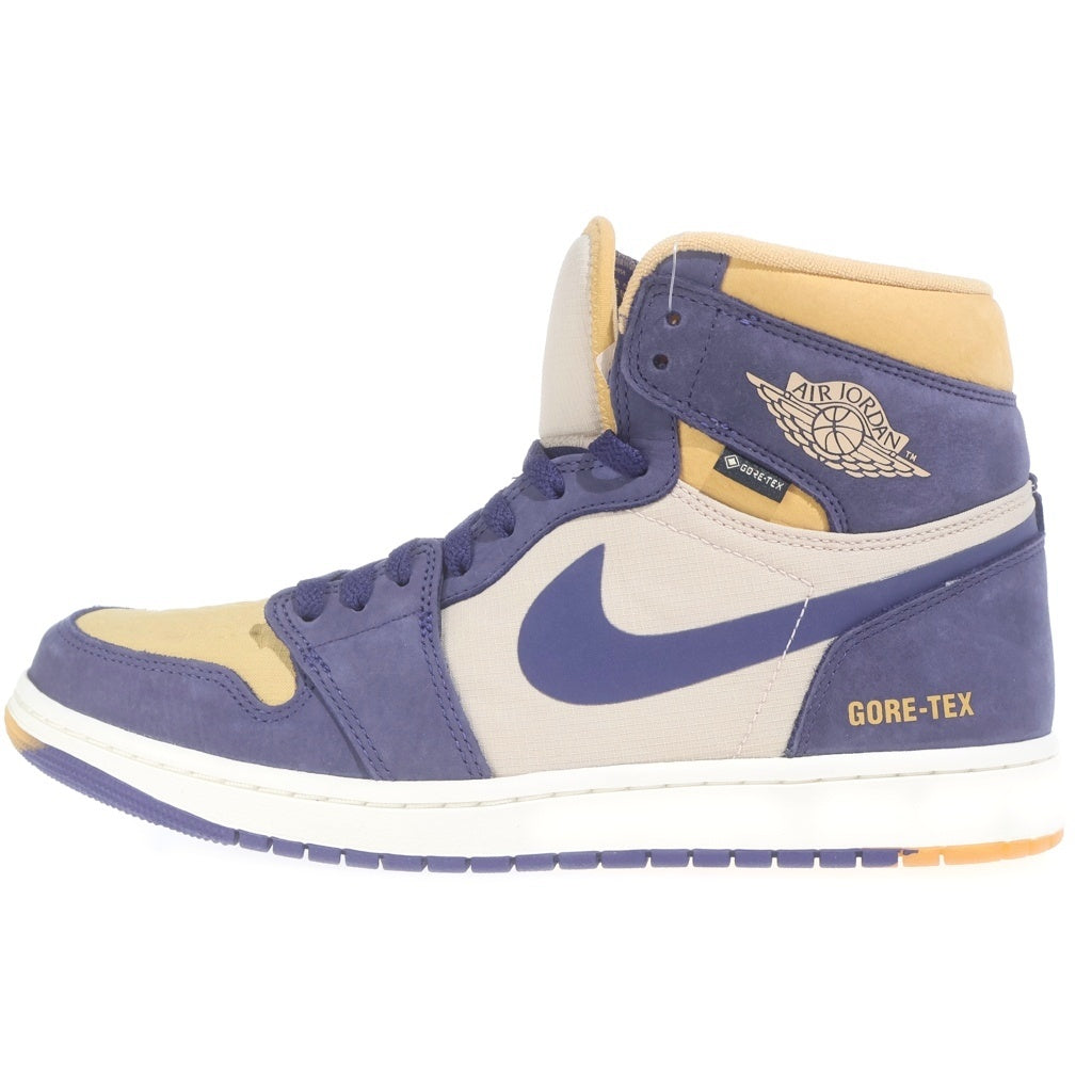 NIKE(ナイキ) Air Jordan 1 Element GORE-TEX エアジョーダン1 エレメント ゴアテックス ハイカットスニーカー イエロー/パープル US11/29cm DB2889-501